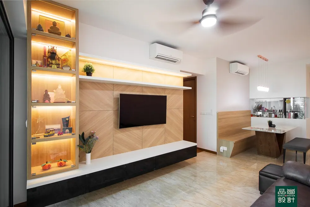 Kingsford Waterbay 3 Bedroom — interior by Noble Interior Design