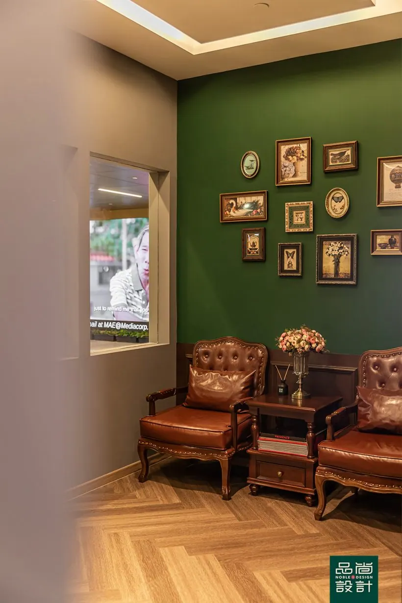 Kiu Hair Gallery — interior by Noble Interior Design