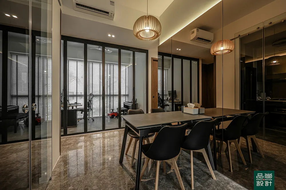 Mooi Residences 3 Bedroom — interior by Noble Interior Design