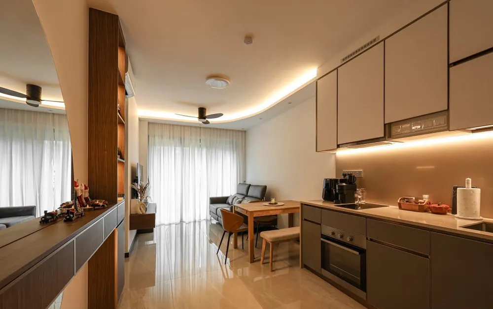 Normanton Park 2 Bedroom — interior by Noble Interior Design