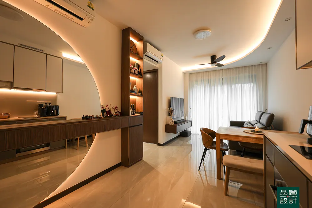 Normanton Park 2 Bedroom — interior by Noble Interior Design (14 of 25)