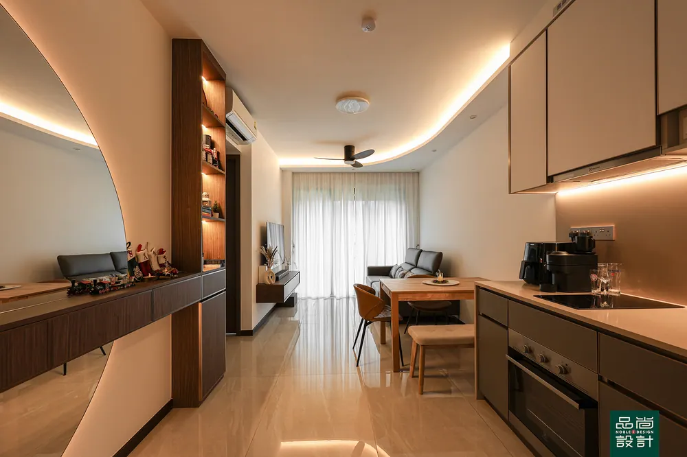 Normanton Park 2 Bedroom — interior by Noble Interior Design (16 of 25)
