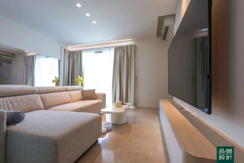 One Amber 3 Bedroom — interior by Noble Interior Design