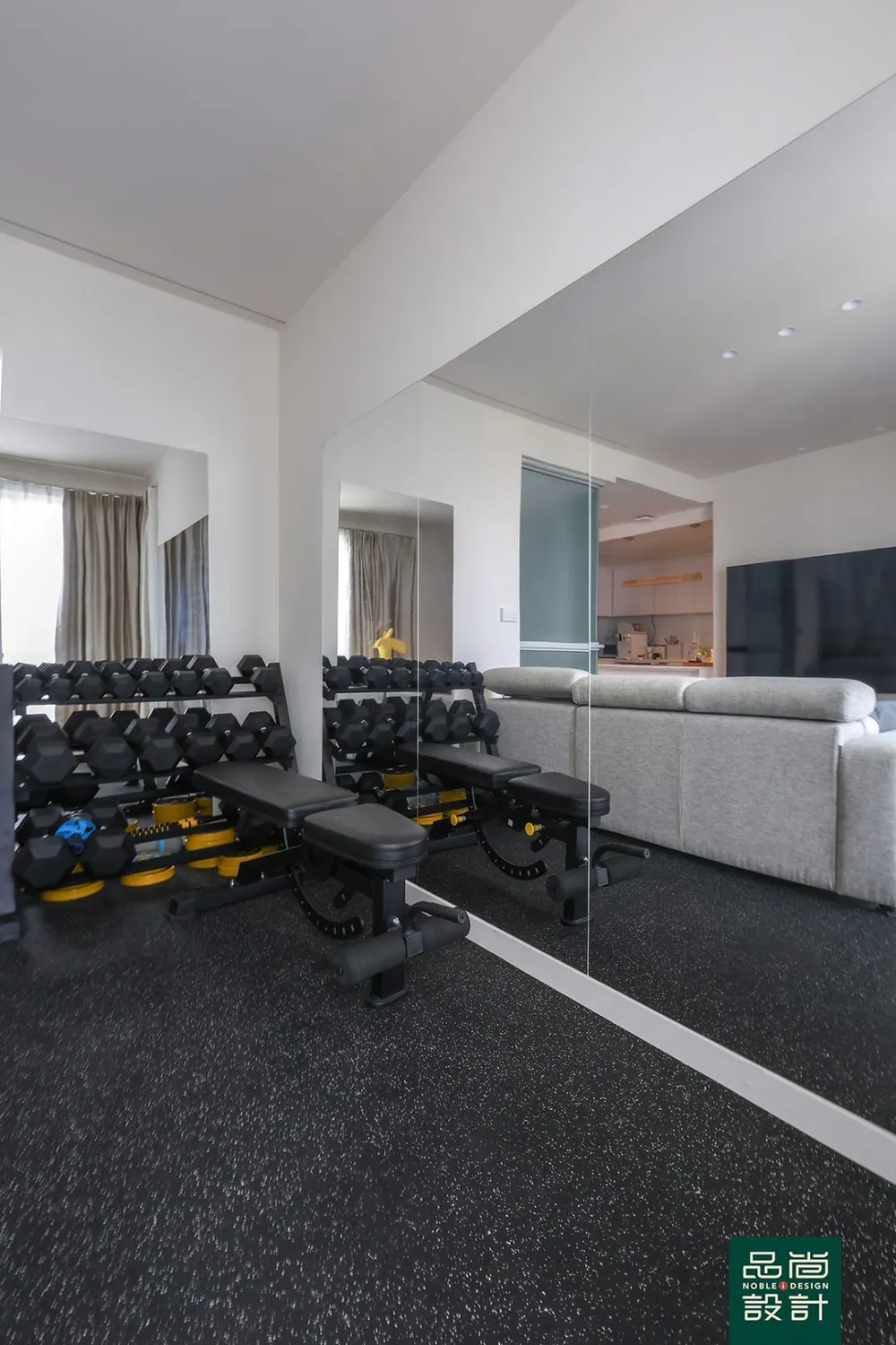 One Amber 3 Bedroom — interior by Noble Interior Design