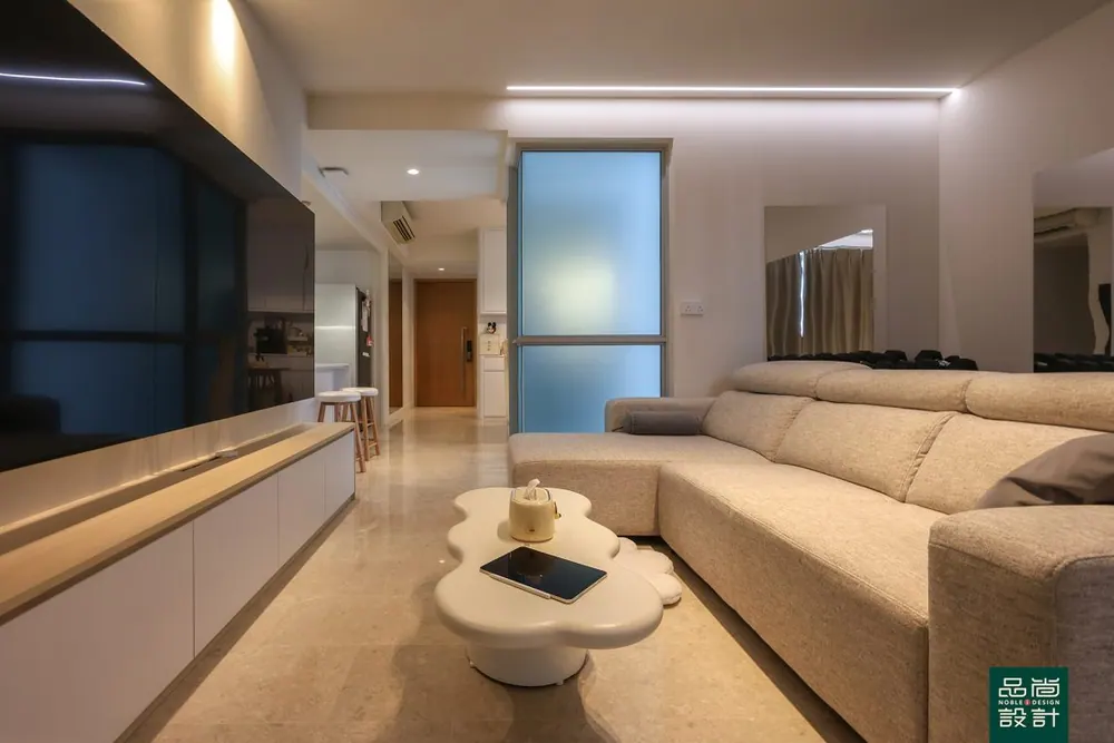 One Amber 3 Bedroom — interior by Noble Interior Design