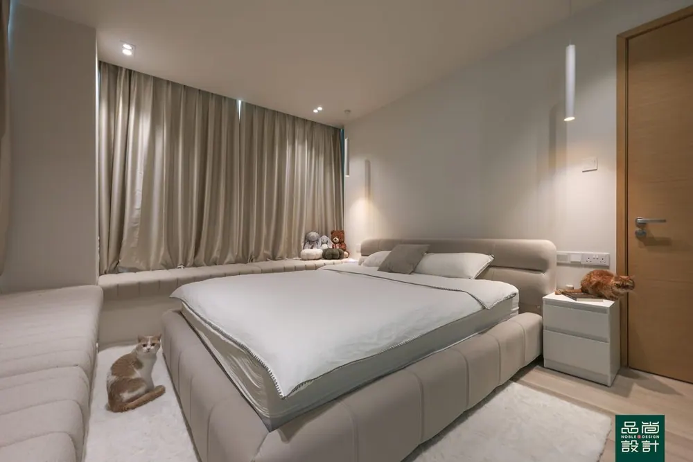 One Amber 3 Bedroom — interior by Noble Interior Design