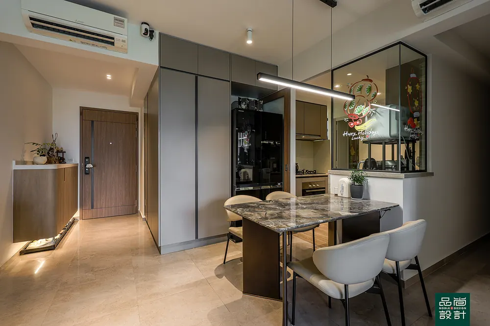 Parc Central Residences 3 Bedroom — interior by Noble Interior Design