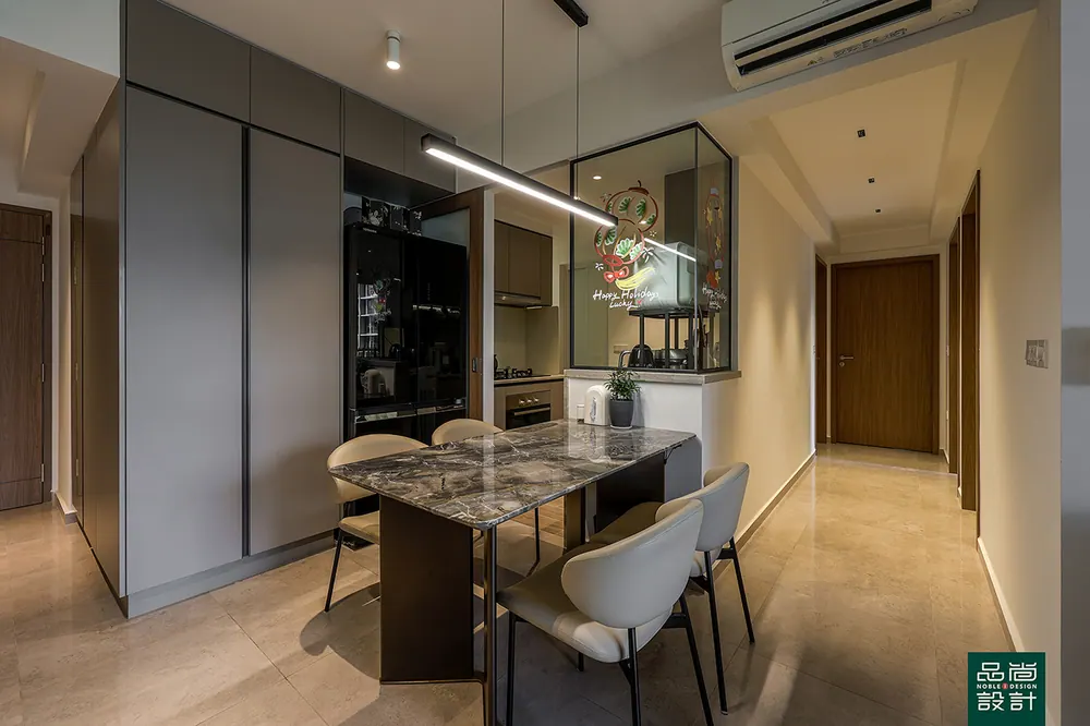 Parc Central Residences 3 Bedroom — interior by Noble Interior Design