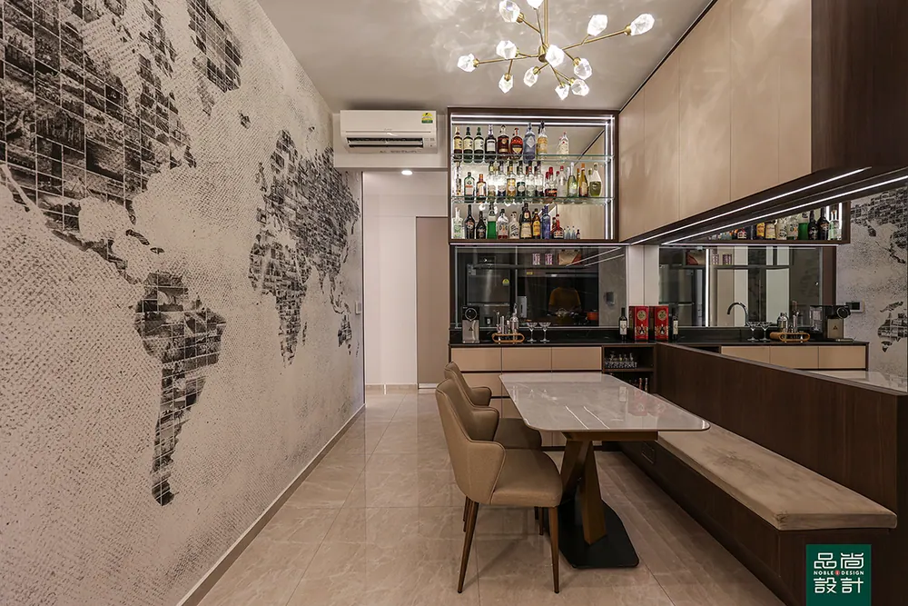 Parc Clematis 3 Bedroom — interior by Noble Interior Design