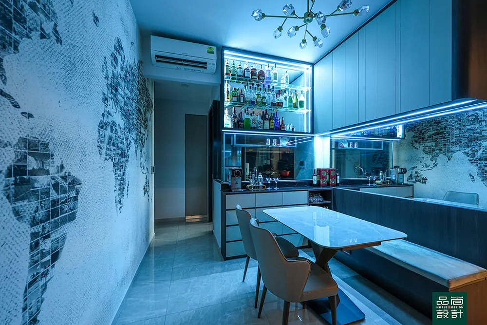 Parc Clematis 3 Bedroom — interior by Noble Interior Design