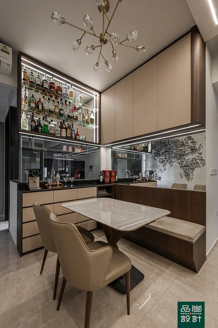 Parc Clematis 3 Bedroom — interior by Noble Interior Design