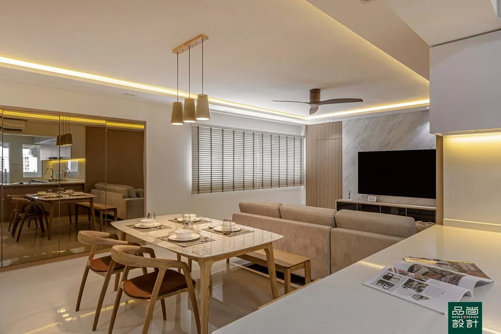 Pasir Ris 5-room — interior by Noble Interior Design