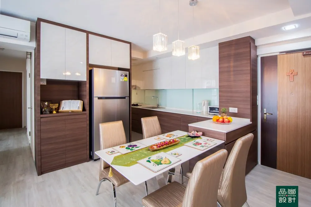 Punggol Residences 4-room — interior by Noble Interior Design