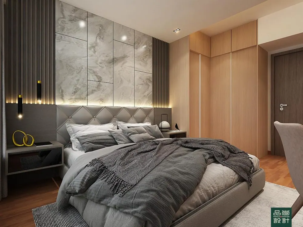 Seaside Residences 3 Bedroom — interior by Noble Interior Design