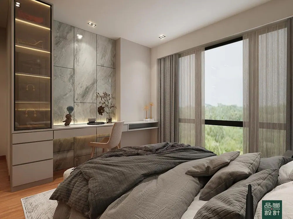 Seaside Residences 3 Bedroom — interior by Noble Interior Design
