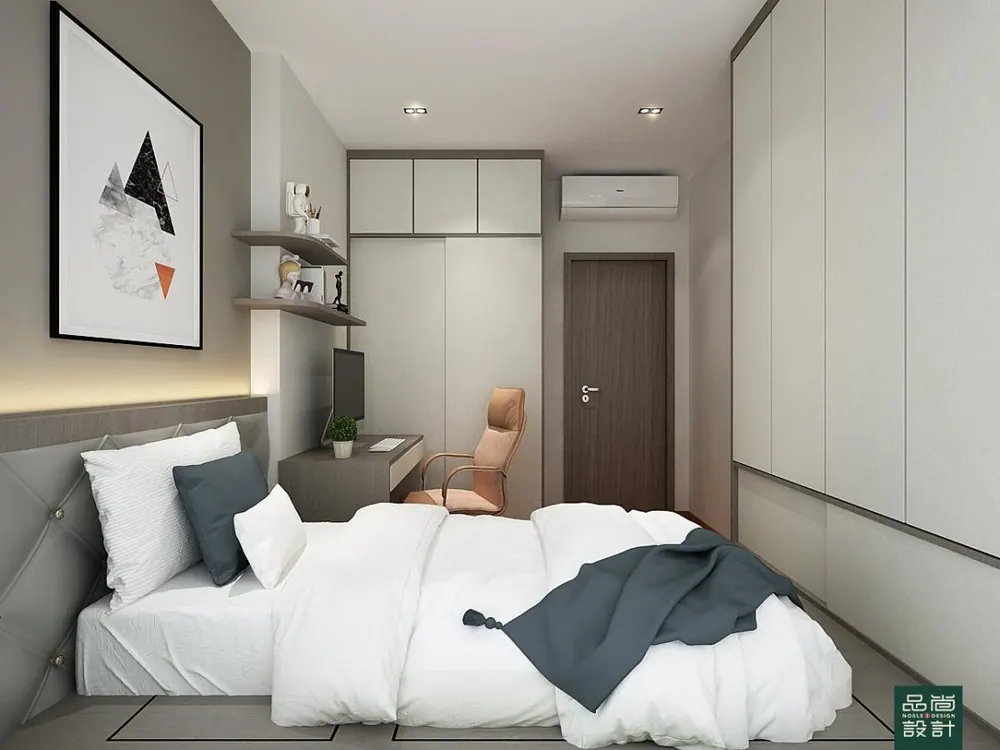 Seaside Residences 3 Bedroom — interior by Noble Interior Design