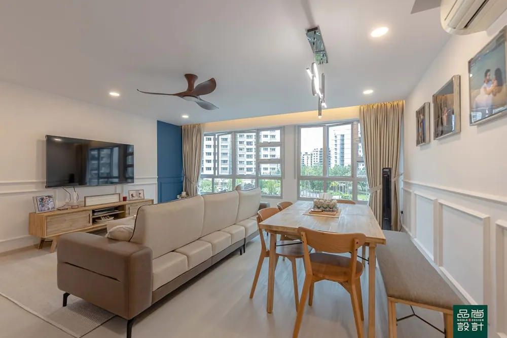 Hougang Parkedge 4-room — interior by Noble Interior Design