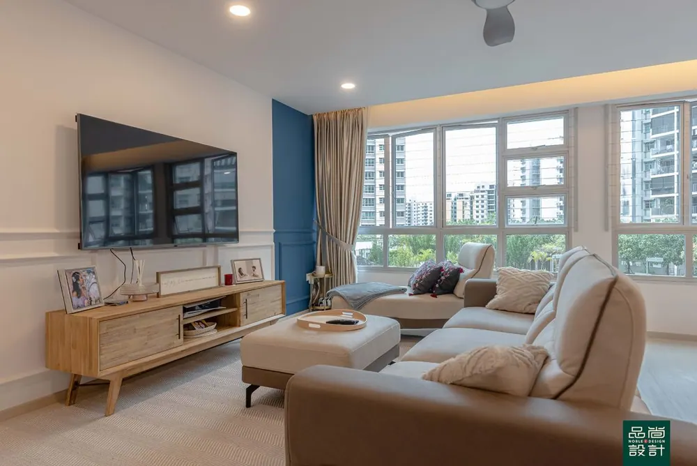 Hougang Parkedge 4-room — interior by Noble Interior Design