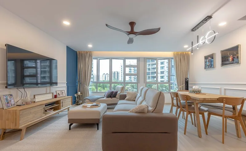 Hougang Parkedge 4-room — interior by Noble Interior Design