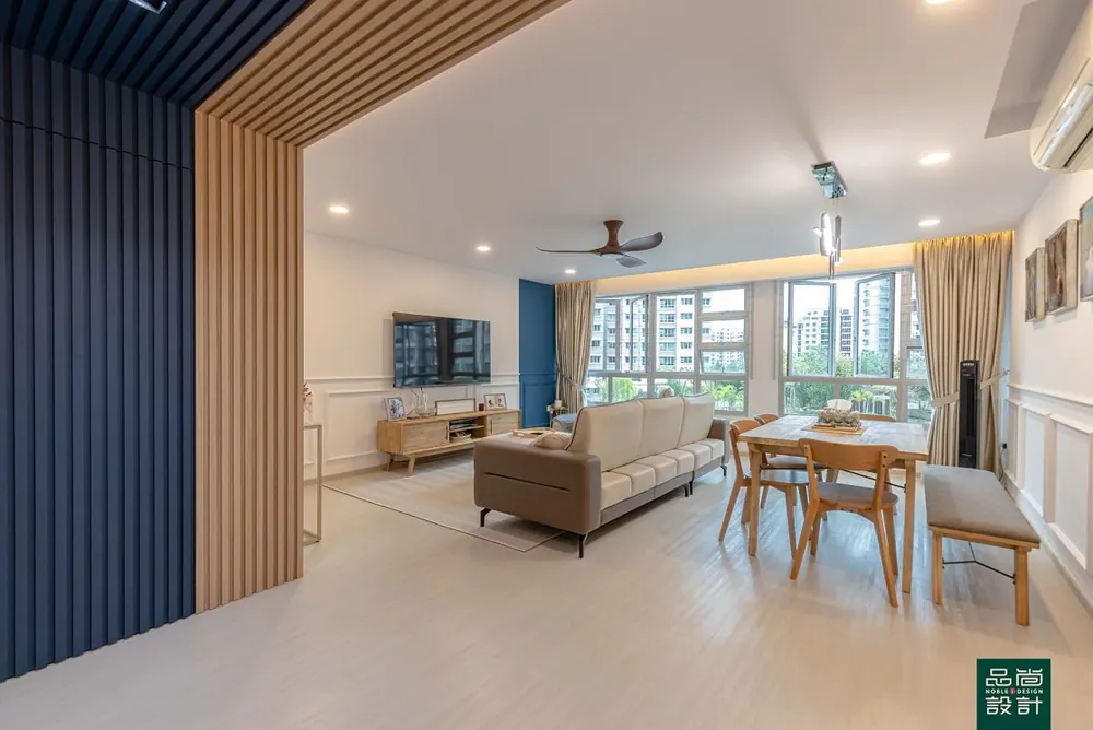 Hougang Parkedge 4-room — interior by Noble Interior Design
