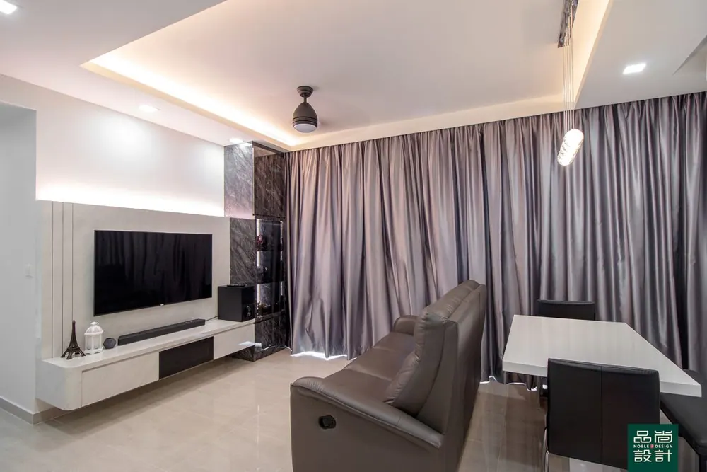 Symphony Suites 3 Bedroom (P3) — interior by Noble Interior Design
