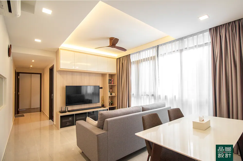 Symphony Suites 3 Bedroom — interior by Noble Interior Design