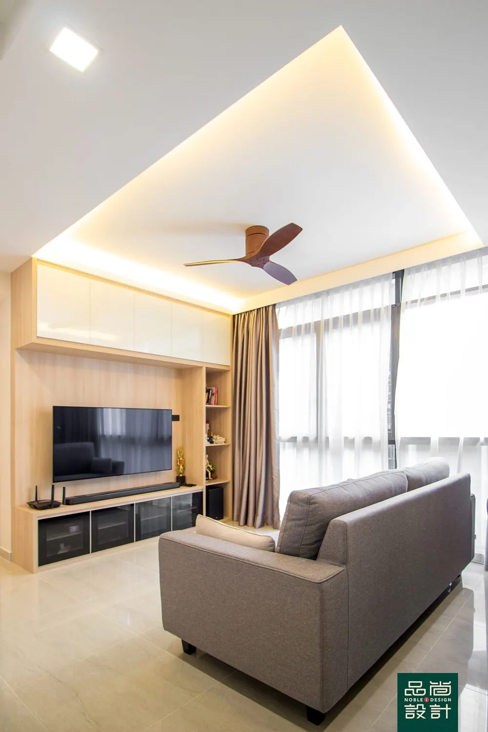 Symphony Suites 3 Bedroom — interior by Noble Interior Design