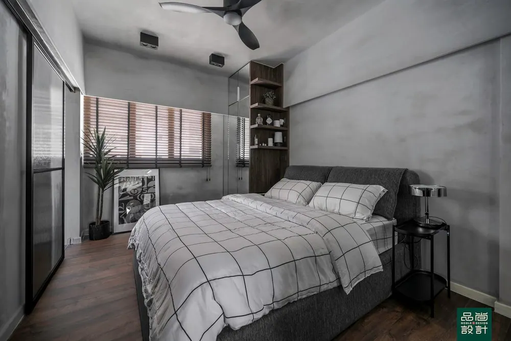 Modern Industrial Themed Bachelor Pad，品尚设计完工项目（第 22 张，共 31 张）
