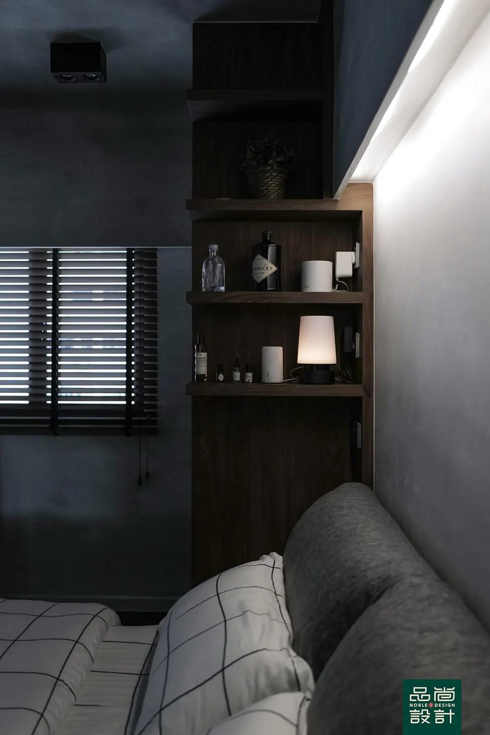 Modern Industrial Themed Bachelor Pad，品尚设计完工项目（第 25 张，共 31 张）