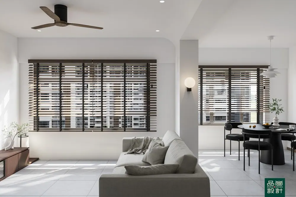 Tampines GreenVines 4-room — interior by Noble Interior Design