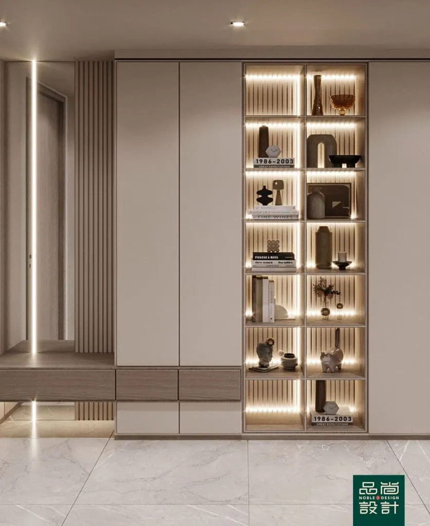 Entrance in The Gazania 2 Bedroom — interior by Noble Interior Design