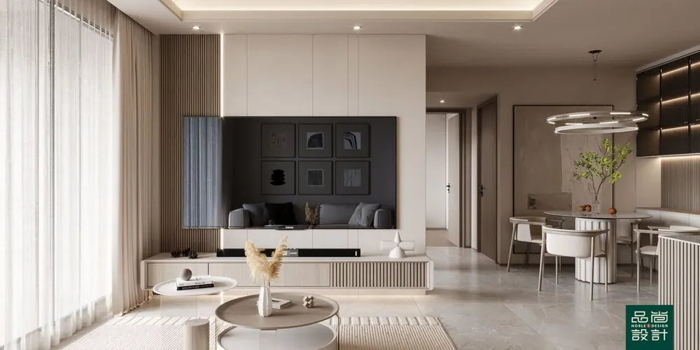 Living room in The Gazania 2 Bedroom — interior by Noble Interior Design