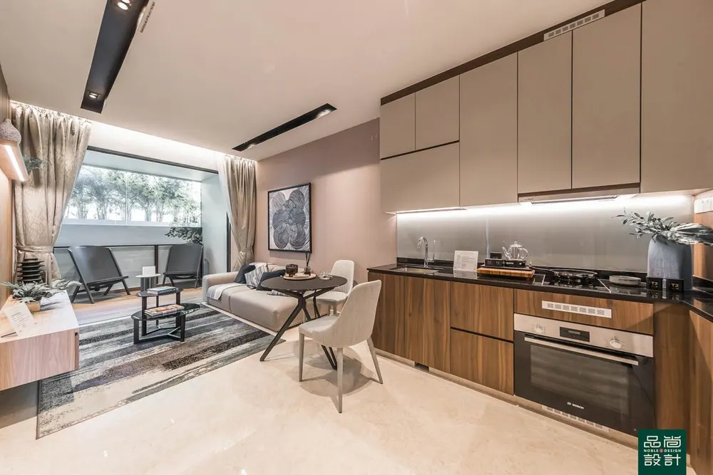 Urban Treasures 2 Bedroom — interior by Noble Interior Design