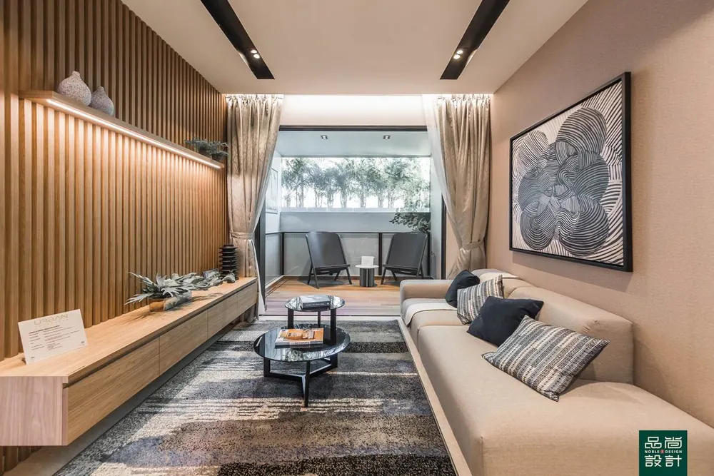 Urban Treasures 2 Bedroom — interior by Noble Interior Design