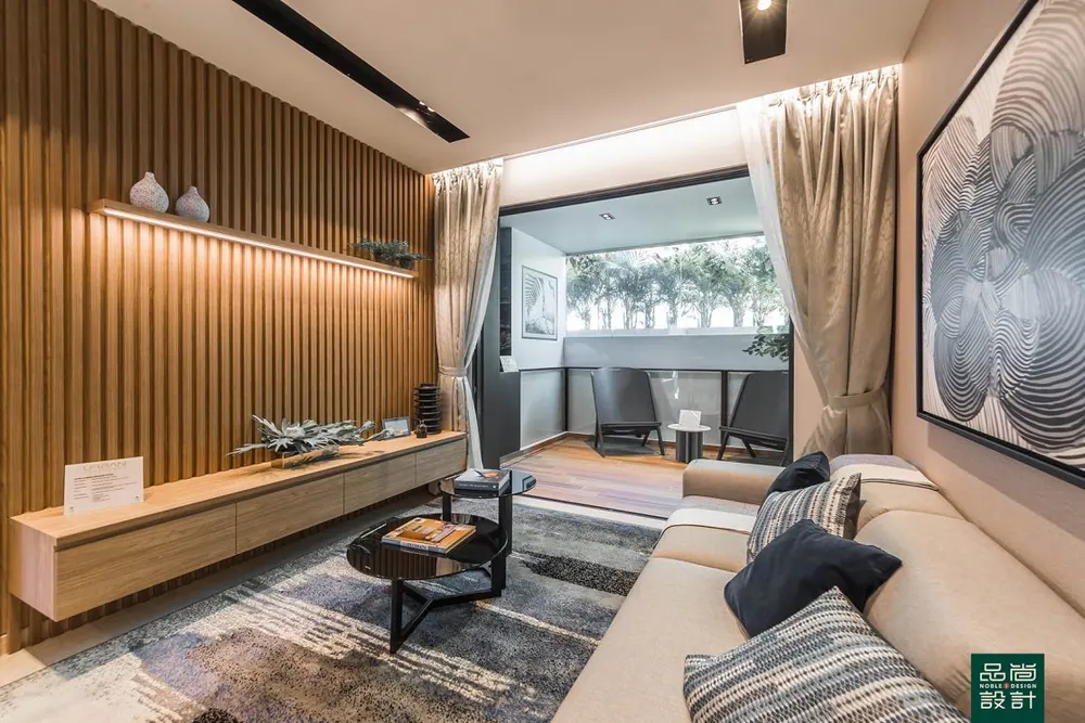 Urban Treasures 2 Bedroom — interior by Noble Interior Design
