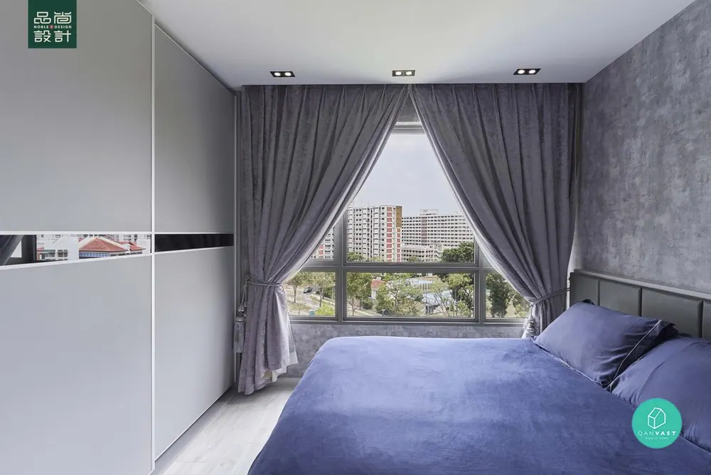 Bedroom in Vue 8 Residences 2 Bedroom — interior by Noble Interior Design