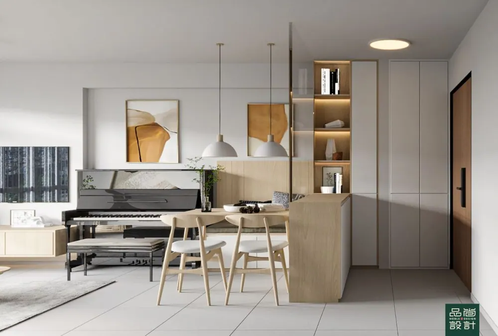 Waterway Sunrise 1 @ Punggol 4-room — interior by Noble Interior Design