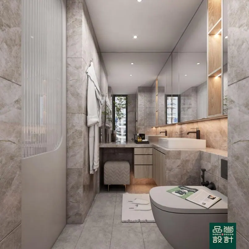 Whistler Grand 3 Bedroom — interior by Noble Interior Design