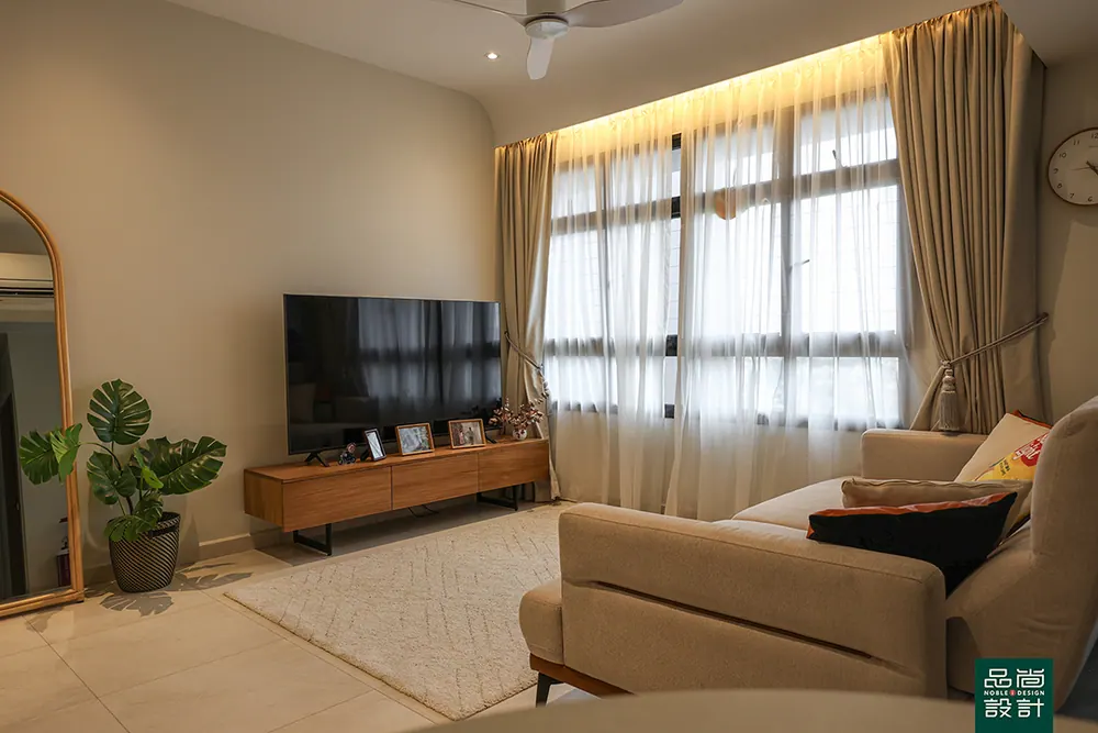 Woodleigh Hillside 4-room — interior by Noble Interior Design