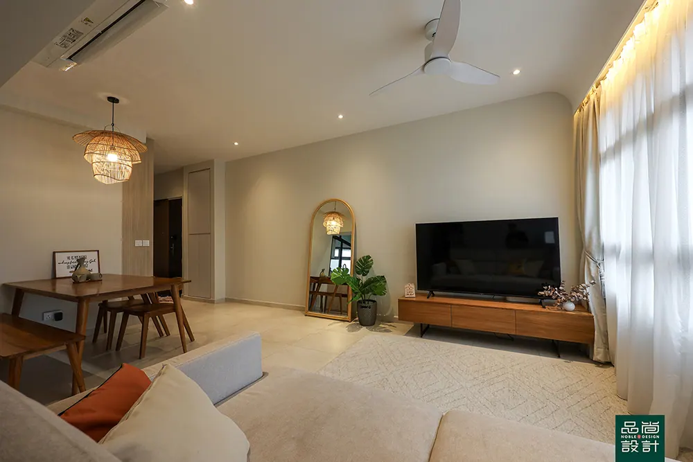 Woodleigh Hillside 4-room — interior by Noble Interior Design
