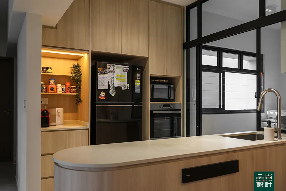 Woodleigh Hillside 4-room — interior by Noble Interior Design