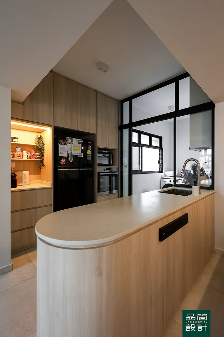 Woodleigh Hillside 4-room — interior by Noble Interior Design
