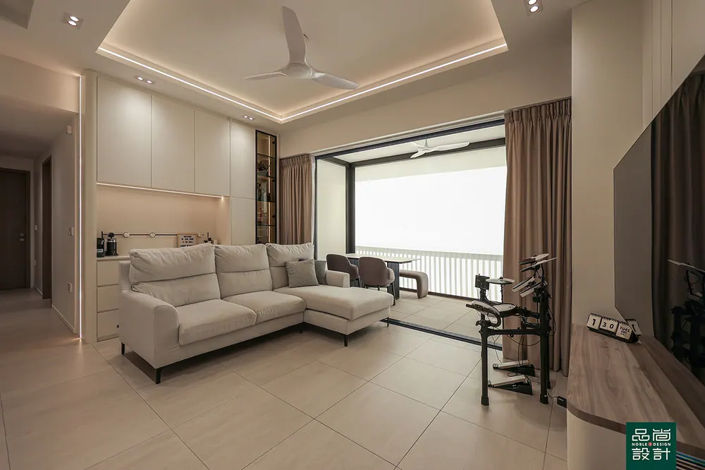 Woodleigh Residences 3 Bedroom — interior by Noble Interior Design