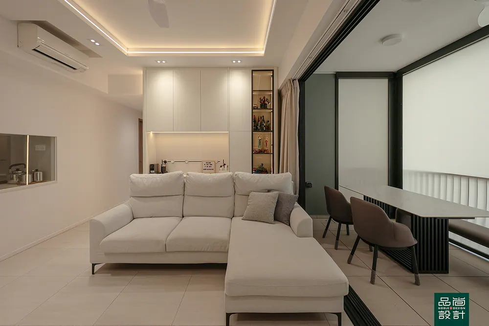 Woodleigh Residences 3 Bedroom — interior by Noble Interior Design