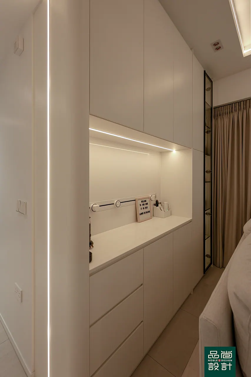 Woodleigh Residences 3 Bedroom — interior by Noble Interior Design