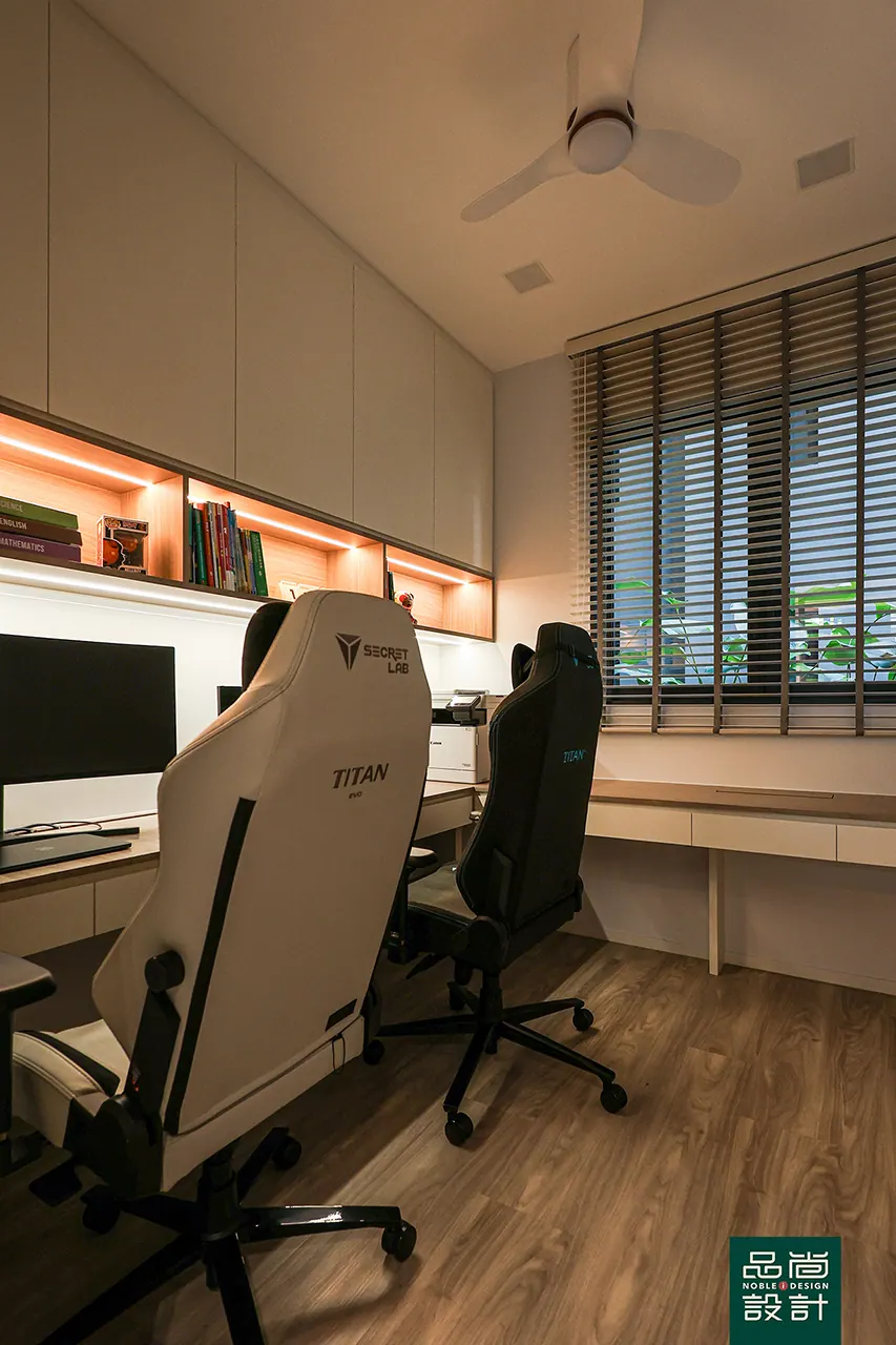 Woodleigh Residences 3 Bedroom — interior by Noble Interior Design