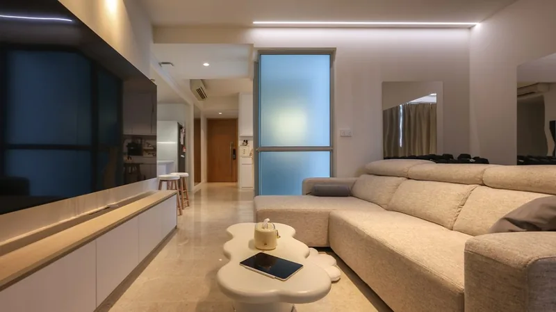 One Amber 3 Bedroom — interior by Noble Interior Design