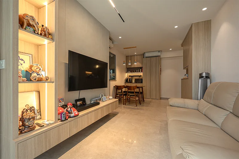 Parc Central Residences 3 Bedroom — interior by Noble Interior Design