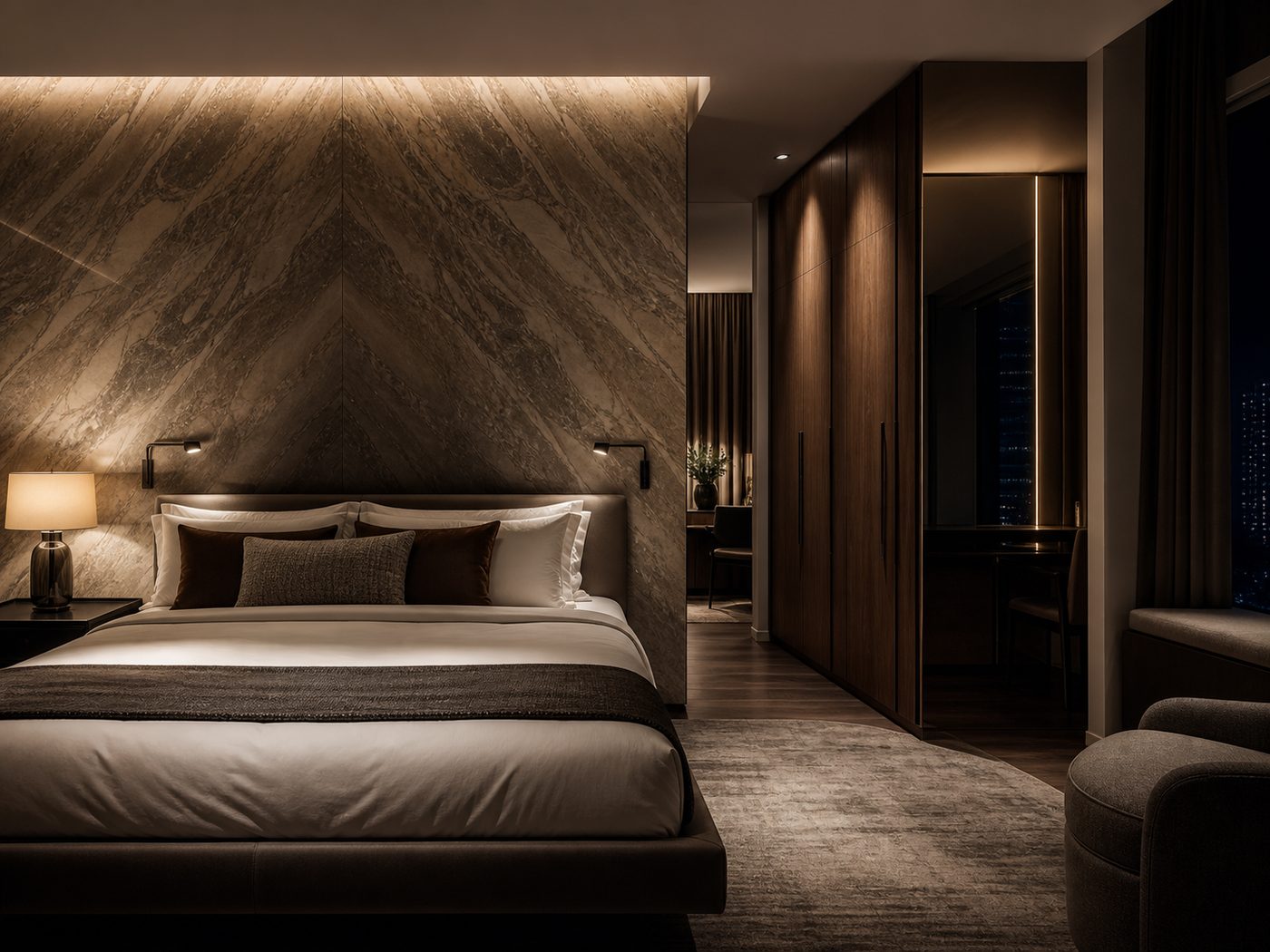Luxury and Hotel-Style Interiors in Singapore — illustrative reference image, not a Noble project