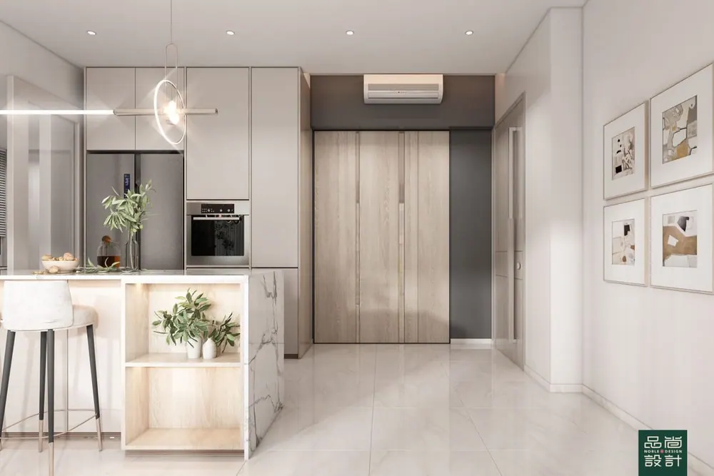 Balcony in The Terrace 4 Bedroom — interior by Noble Interior Design